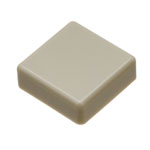 Diptronics KTSC-21GE Grey Button 12 x 12mm Square