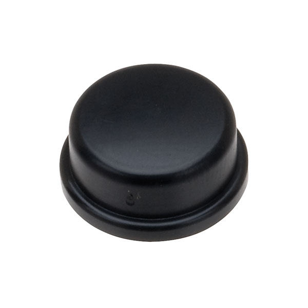  KTSC-22K Black Button 12 x 12mm Round