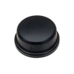 Diptronics KTSC-22K Black Button 12 x 12mm Round