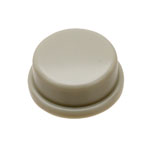 Diptronics KTSC-22GE Grey Button 12 x 12mm Round