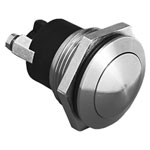 Bulgin MP0037/3 Vandal Switch 21.5mm Domed IP68