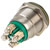 Bulgin MPI002/TERM/GN Ring Illumin Vandal Switch Screw Green