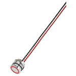 TruComponents 781876 Piezo Pushbutton,Panel Mount,Ф22mm,Pre-Wired