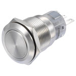 TruComponents 781891 Pushbutton ,Panel Mount,Off/(On),SPDT,Solder,IP65