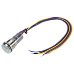 TruComponents 781915 Pushbutton ,Panel Mount,Off/(On),SPDT,Pre-Wired,IP67