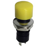 TruComponents 781933 Pushbutton ,Panel Mount,Off/(On),SPST-NO,Solder