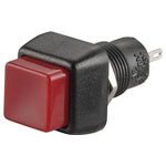 TRUCOMPONENTS 781942 Pushbutton ,Panel Mount,Off/(On),SPST-NO,Solder