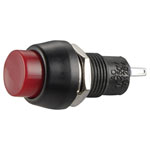 TruComponents 781945 Pushbutton ,Panel Mount,Off/On,SPST,Solder