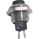 TRUCOMPONENTS 781951 Pushbutton ,Panel Mount,Off/(On),SPST-NO,Solder