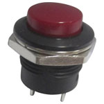 TruComponents 781953 Pushbutton ,Panel Mount,Off/(On),SPST-NO,Solder