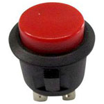 TruComponents 781973 Pushbutton ,Panel Mount,Off/(On),SPST-NO,Solder