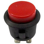 TruComponents 781974 Pushbutton ,Panel Mount,Off/On,DPST,Solder