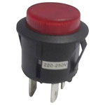 TruComponents 781975 Pushbutton ,Panel Mount,Off/(On),SPST-NO,Solder