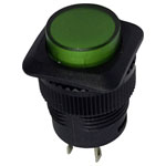 TruComponents 781981 Pushbutton ,Panel Mount,Off/(On),SPST-NO,Solder