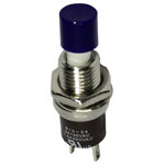 TruComponents 781988 Pushbutton ,Panel Mount,Off/(On),SPST-NO,Solder