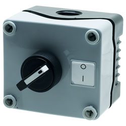 1de.01.08ab Selector Switch Station 22mm Standard Lever 2 Positions