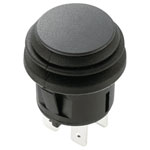 TruComponents 782121 Pushbutton ,Panel Mount,Off/On,DPST,Solder