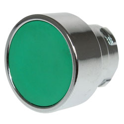 CamdenBoss CCTTR30GW Flush Metal Pushbutton Green 22mm