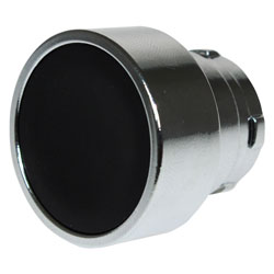 CamdenBoss CCTTR30BK Flush Metal Pushbutton Black 22mm