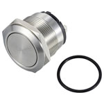 TruComponents 782623 Pushbutton ,Panel Mount,Off/On,SPST,Solder,IP67