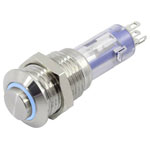 TRUCOMPONENTS 782630 Pushbutton ,Panel Mount,Off/(On),NO/NC,Solder