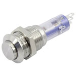 TruComponents 782631 Pushbutton ,Panel Mount,Off/On,SPDT,Solder