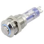 TruComponents 782632 Pushbutton ,Panel Mount,Off/On,SPDT,Solder