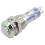 TruComponents 782634 Pushbutton ,Panel Mount,Off/(On),NO/NC,Solder