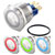 TRUCOMPONENTS 782643 Pushbutton ,Panel Mount,Off/(On),SPST,Solder,IP65