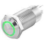 TRUCOMPONENTS 782651 Pushbutton ,Panel Mount,Off/On,SPST,Solder,IP40