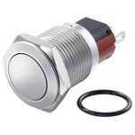 TRUCOMPONENTS 782656 Pushbutton ,Panel Mount,Off/On,NO/NC,Solder,IP65