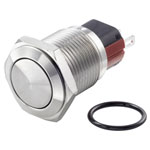 TRUCOMPONENTS 782657 Pushbutton ,Panel Mount,Off/On,NO/NC,Solder,IP65
