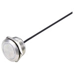 TruComponents 782687 Pushbutton ,Panel Mount,Off/(On),SPST-NO,Pre-Wired,IP65