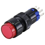 TruComponents 782695 Pushbutton ,Panel Mount,Off/On,NO/NC,Solder,IP40