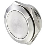 TRUCOMPONENTS 782728 Pushbutton ,Panel Mount,Off/(On),SPST-NO,Solder,IP65