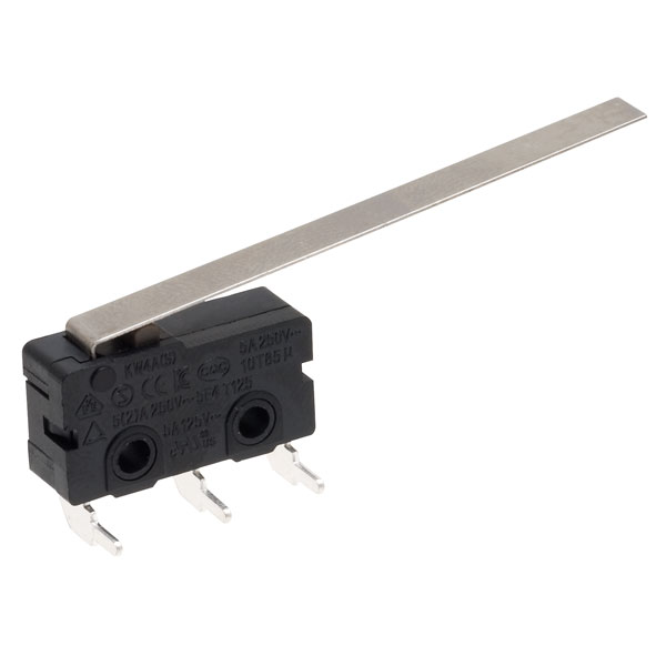 CamdenBoss CSM3580D Long Lever R/a V4 Microswitch | Rapid Online