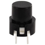 TruComponents 782743 Keyboard ,PCB Mount,Off/(On),D6,Black