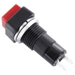 TruComponents 782744 Pushbutton ,Panel Mount,Off/On,SPST,Solder