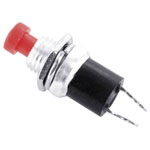 TRUCOMPONENTS 782755 Pushbutton ,Panel Mount,Off/(On),SPST,Solder