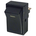 TruComponents 783050 Toggle Panel Mount Off/On 20A Yellow no-illum