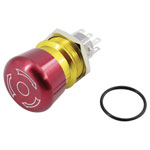 TruComponents 783061 Kill Switch, 2 CO, Non-Illuminated, IP65, 250V, 5A