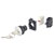 TruComponents 783067 Key Switch head, Non-Illuminated