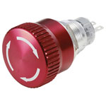 TruComponents 783097 Kill Switch, Panel, SPST, Non-illum, Screw, IP65