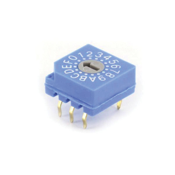 TruComponents 783109 Rotary Switch, Panel Mount, Hex, Non-Illumina...