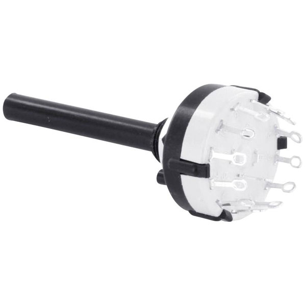 TruComponents 783117 Rotary Switch, PCB, 3P, Non-Illuminated, Sold...