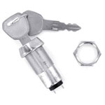 TruComponents 783119 Key Switch Panel Mount 1xOn/Off Non-Illum Solder IP20