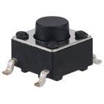 R-TECH 783814 SMT Tactile Switch 6 x 6mm Height 5.0mm 250gf