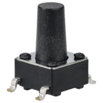 R-TECH 783825 SMT Tactile Switch 6 x 6mm, Height 9.5mm, 160gf