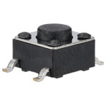 R-TECH 783819 SMT Tactile Switch 6 x 6mm, Height 4.3mm, 250gf