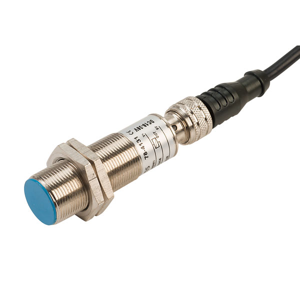 TruSens PIN-T18L-001 5mm PNP N/O M18 Long Inductive Sensor Cable Out 